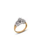 Floral Crown Diamond Ring