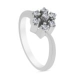 Elegant Diamond Floral Jewelry Set - Image 5