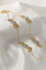 Drop Circle Necklace - Image 2