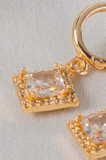 English Lock Earrings - Image 2