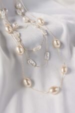 Multi layer Beaded Necklace - Image 2